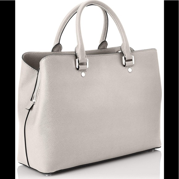 Michael Michael Kors Savannah gray Large Satchel - Picture 2 of 7